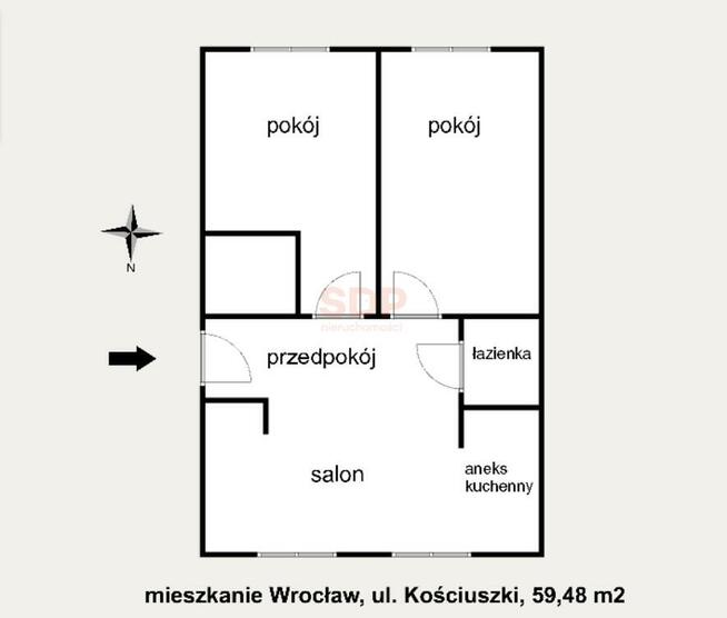 Mieszkanie Wrocław Stare Miasto, Tadeusza Kościuszki