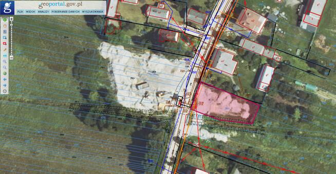 Działka budowlana Koniecpol 622m2