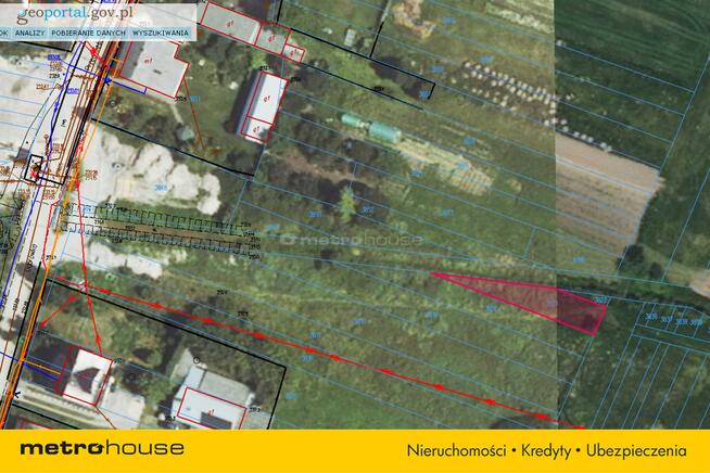 Działka budowlana Koniecpol 622m2