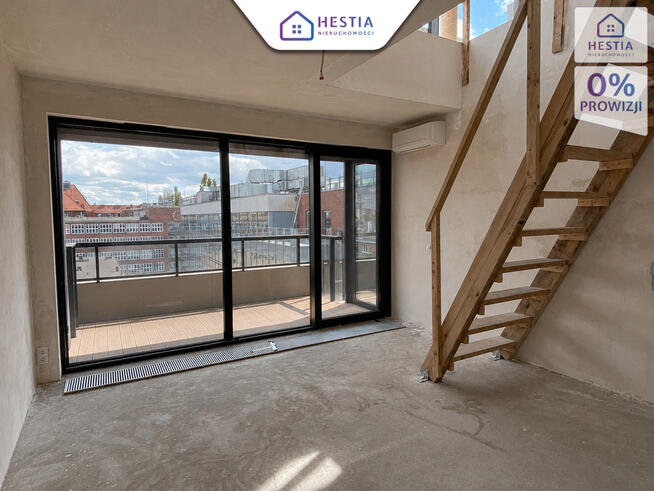 Unikatowy penthouse z tarasem | Widok na panoramę