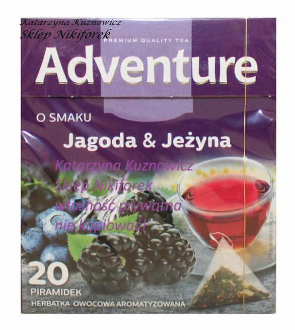 Herbata adventure malina kardamon truskawka ananas jagoda
