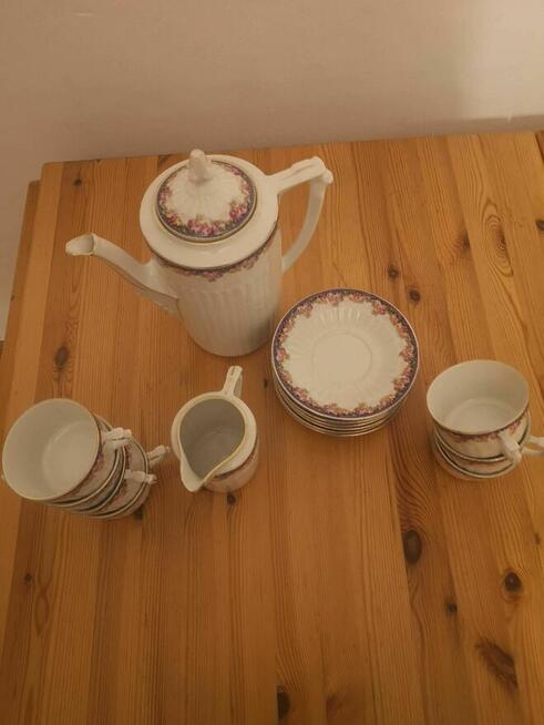 Porcelana Silesia, Koenigszelt, Serwis kawowy, zastawa