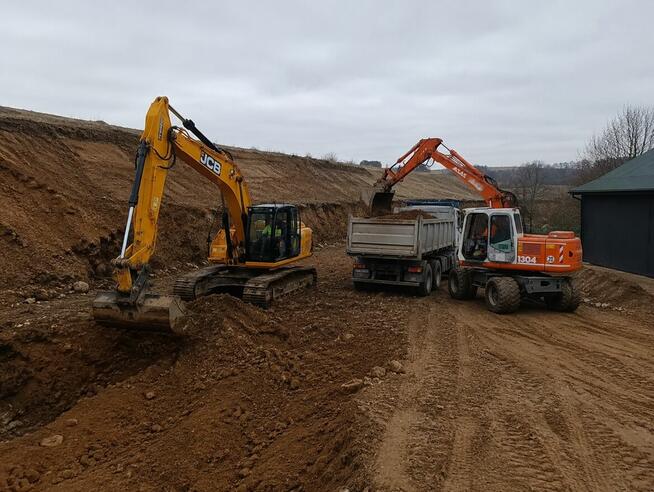 Jcb 4cx uslugi koparko ładowarka koparka roboty ziemne