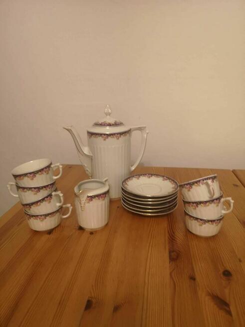 Porcelana Silesia, Koenigszelt, Serwis kawowy, zastawa