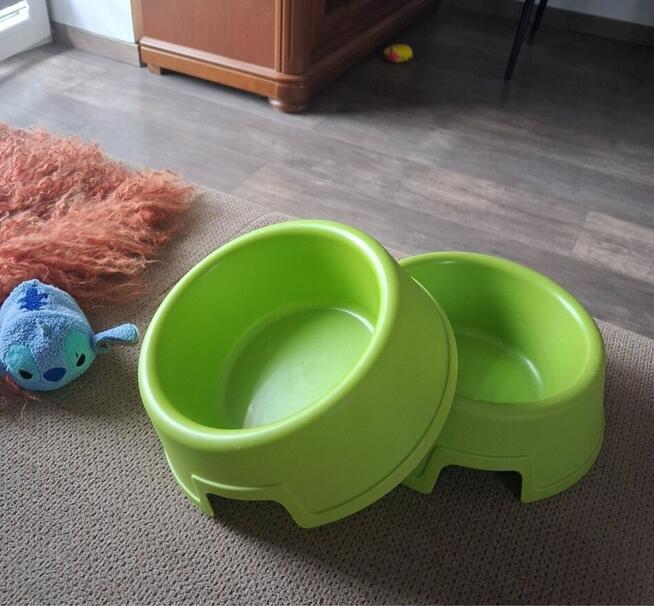 Miski dla psa kota 2 szt nowe Ikea