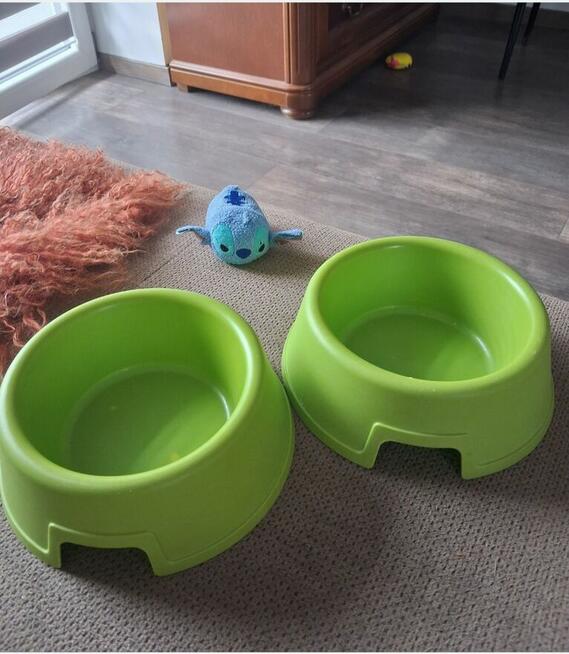 Miski dla psa kota 2 szt nowe Ikea