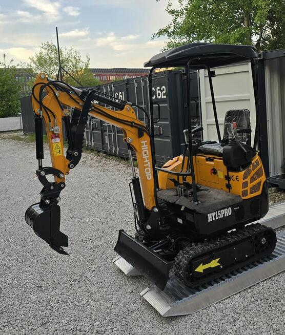 Minikoparka HT15PRO koparka skrętne ramię koop KD1100F