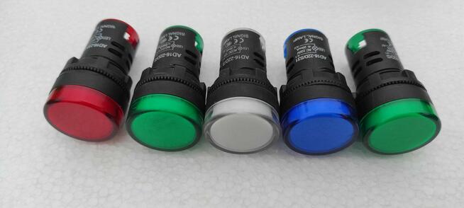 Sygnalizacyjne Kontrolki AD-16-22D LED 12V - 230V AC MIX