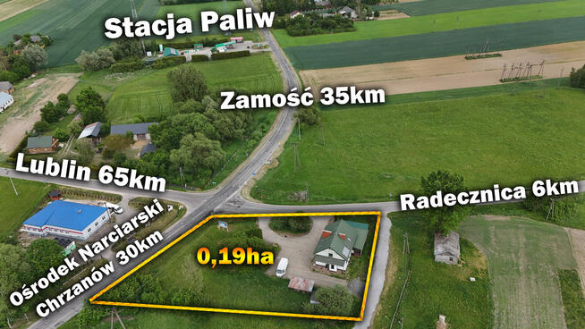 Duży dom z potencjałem biznesowym | Radecznica 6 km