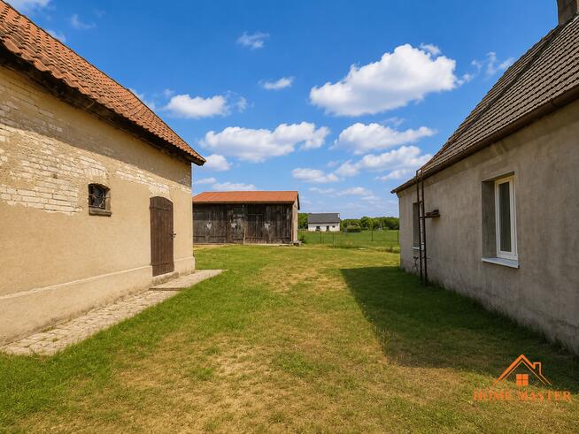 Dom z dużą działką