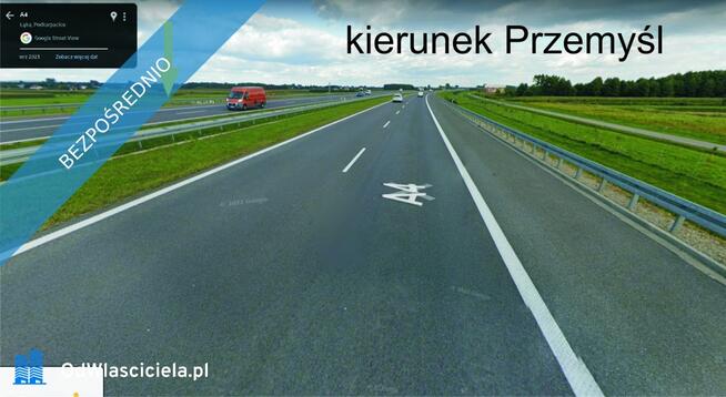 wynajmę działkę pod reklamę przy autostradzie A4 k/Rzeszowa