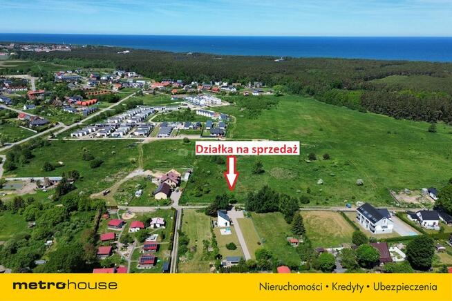 HIT Działka budowlana 1015 m² 1,4 km od morza