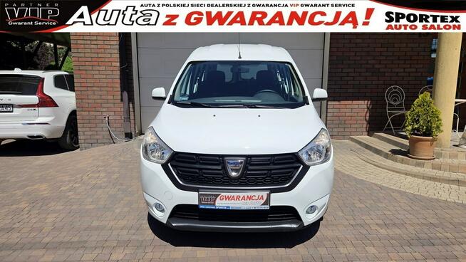 Dacia Dokker TYLKO 31 tys km 1.6SCE 102KM, Laureate, Salon PL Serwis ASO, F.VAT23%,