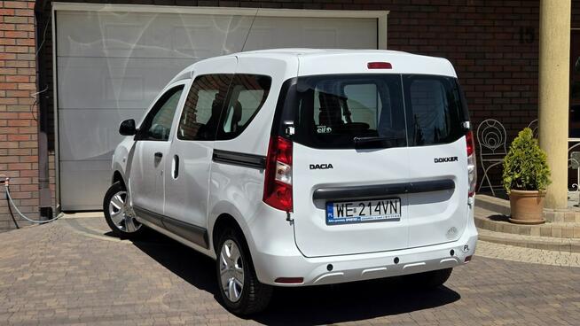 Dacia Dokker TYLKO 31 tys km 1.6SCE 102KM, Laureate, Salon PL Serwis ASO, F.VAT23%,