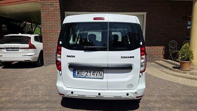 Dacia Dokker TYLKO 31 tys km 1.6SCE 102KM, Laureate, Salon PL Serwis ASO, F.VAT23%,