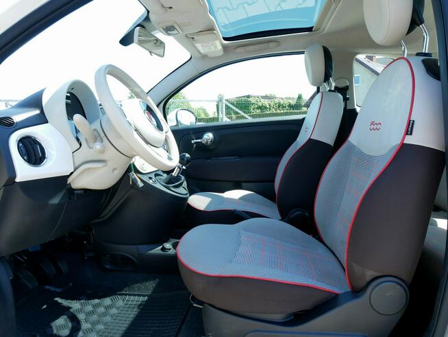 Fiat 500 1.2 69KM Eu6 Lounge Seria 6 -Serwis ASO -Panorama -Tempomat