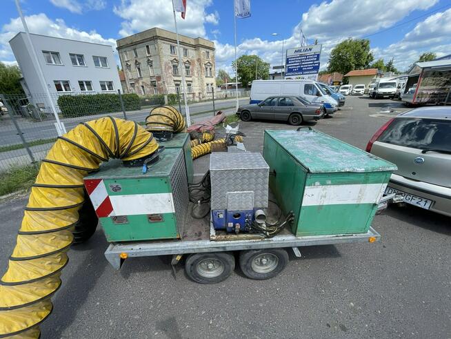 Inna inny System wentylacji kanałowej wyciąg kanalizacji Hali Namiotów Raffiche