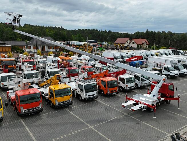 Nissan Cabstar Podnośnik Koszowy 26m Palfinger P260B + Pilot Zwyżka CMC Ruthmann P7