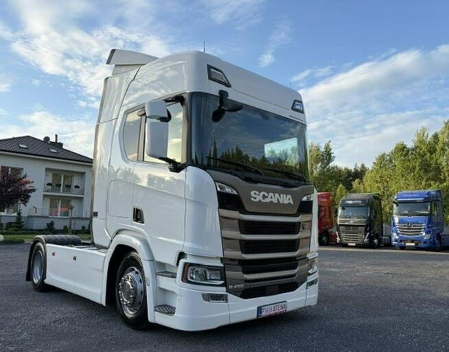 Scania R450 Standard, Klima postojowa, ACC