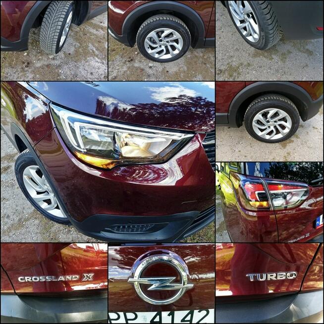 Opel Crossland X 1.2 TURBO*Klima*Pełna Elektryka*Półskóry*Alu*Kamera*LED*JakNowy*ZOBACZ