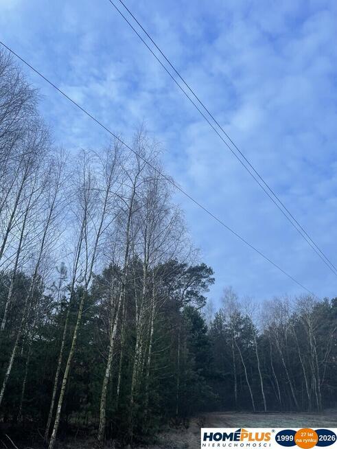 Działka 1050 m² pod zabudowę letniskową.