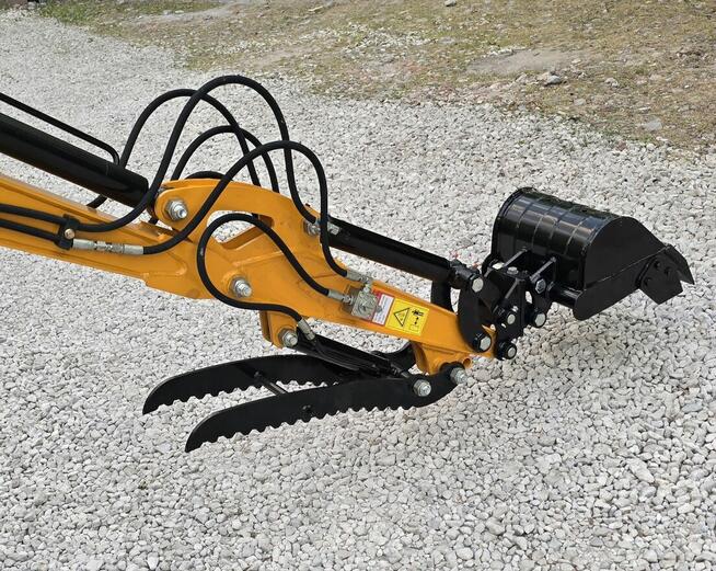 Minikoparka HT15PRO koparka skrętne ramię koop KD1100F