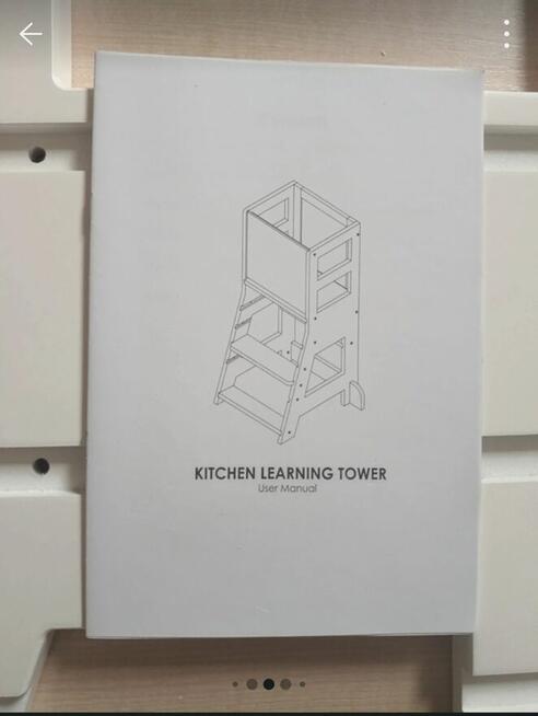 Nowy biały pomocnik kuchenny kitchen helper z regulacją i ta