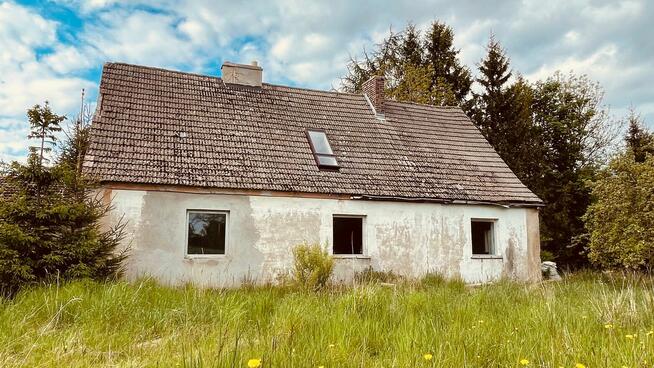 Dom na wsi - bez sąsiadów - działka 4.508m2