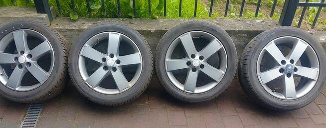 4 Alufelgi 17 5x108 razem z oponami 235/45