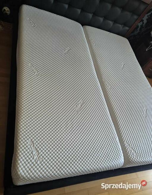 2x Materac TEMPUR PRO Plus +Stelarz 90X200