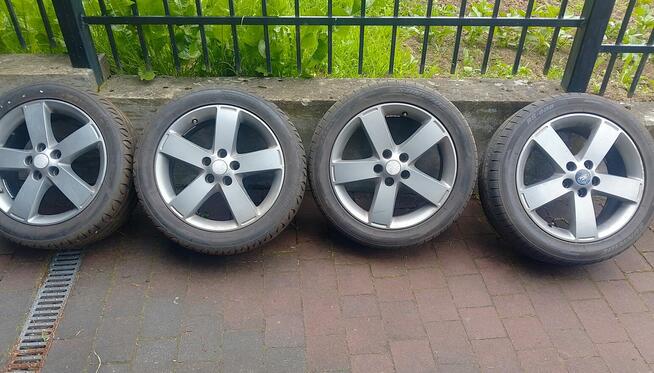4 Alufelgi 17 5x108 razem z oponami 235/45