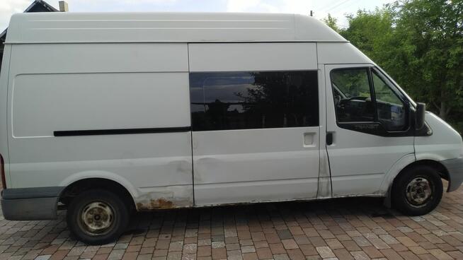 ford transit 2.2 tdci napęd przód 7miejsc w dowodzie długi+w