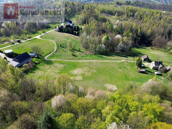 Działka rolna Podchybie gm. Lanckorona
