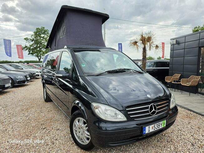 Mercedes Viano 2.2CDI#150PS#LONG#Kamper#Skóry#Klima#Nawiewy#7 Osób#Świeży Import#Opła