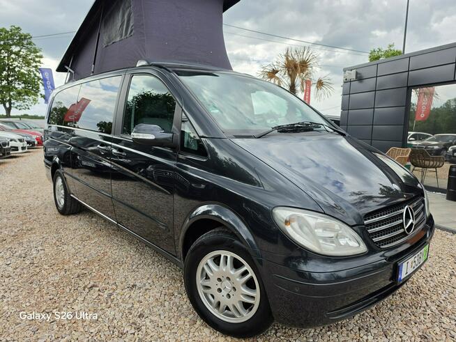 Mercedes Viano 2.2CDI#150PS#LONG#Kamper#Skóry#Klima#Nawiewy#7 Osób#Świeży Import#Opła