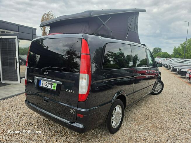 Mercedes Viano 2.2CDI#150PS#LONG#Kamper#Skóry#Klima#Nawiewy#7 Osób#Świeży Import#Opła