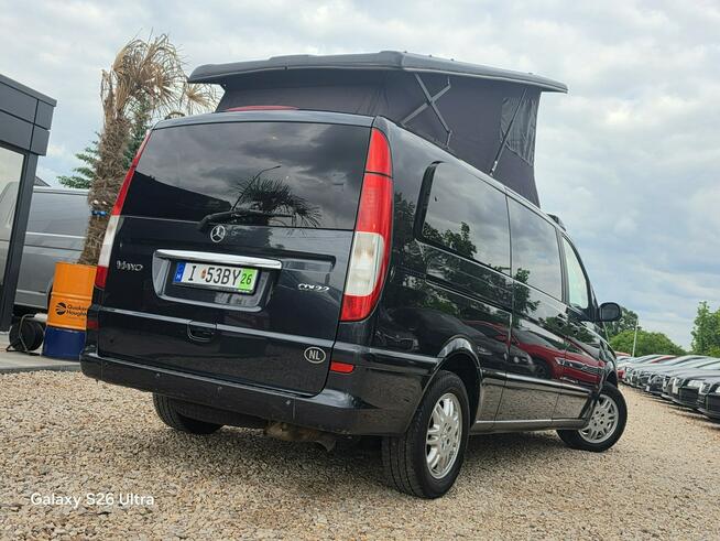 Mercedes Viano 2.2CDI#150PS#LONG#Kamper#Skóry#Klima#Nawiewy#7 Osób#Świeży Import#Opła