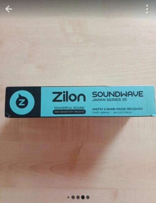 Nowe przenośne radio Zilon Soundwave Japan Series 25 AM/FM s