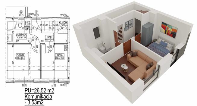 80m2 +ogródek WAWA WAWER 0czynsz panele foto rekuperator