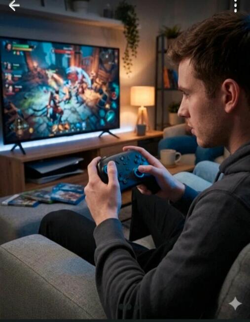 Nowy bezprzewodowy pad kontroler Eboncool NC500 B01 Switch P