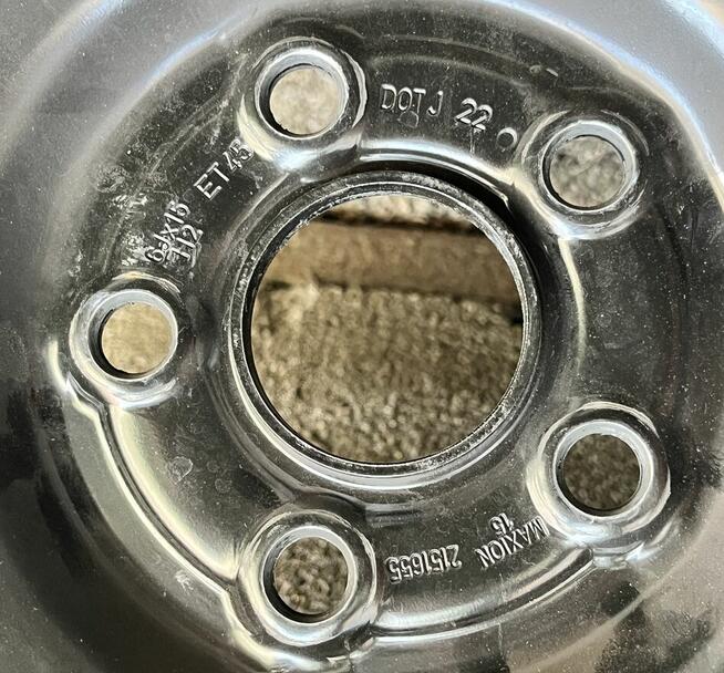 Koła 5x100 R15 185 65 Continental letnie 5 tyś przebieg