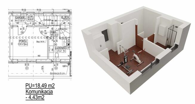 80m2 +ogródek WAWA WAWER 0czynsz panele foto rekuperator