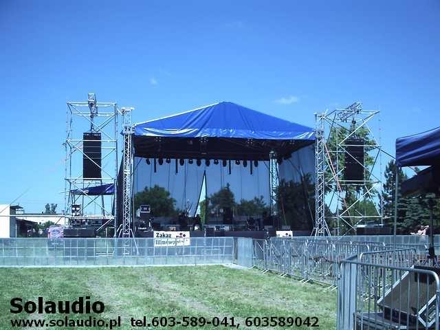 Wynajem Sceny, Estrady, Podesty, Barierki Światło, Dzwięk