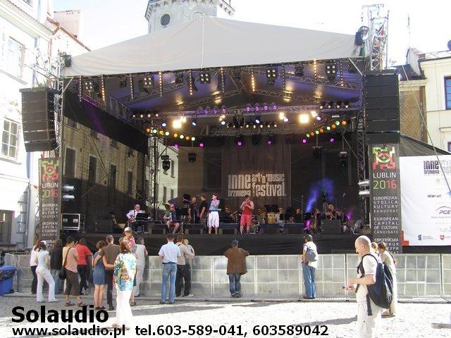 Wynajem Sceny, Estrady, Podesty, Barierki Światło, Dzwięk