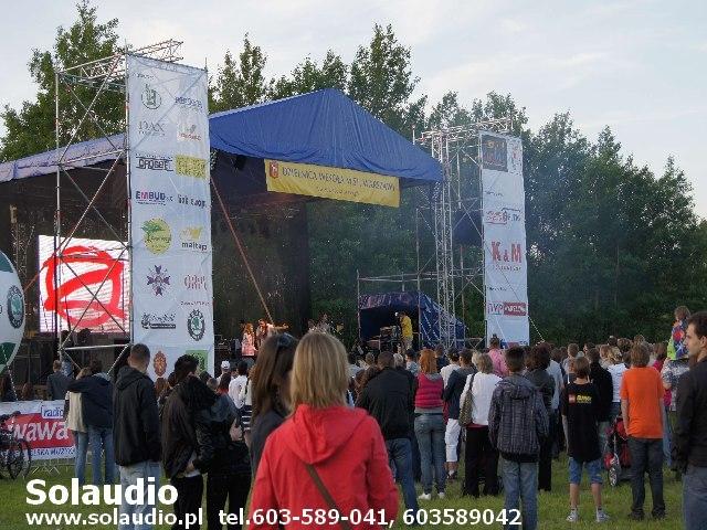 Wynajem Sceny, Estrady, Podesty, Barierki Światło, Dzwięk