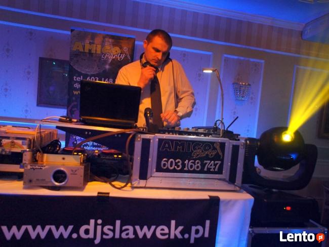 DJ wodzirej w jednej osobie na wesele.