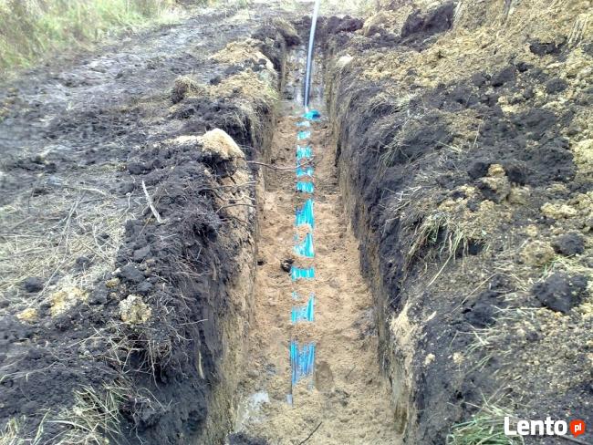 Koparka, Koparko Ładowarka Usługi Wynajem Oława Wrocław