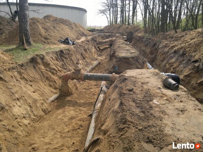 Koparka, Koparko Ładowarka Usługi Wynajem Oława Wrocław