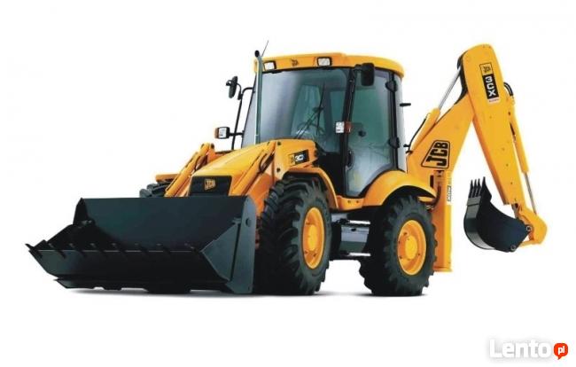 Oferuję usługi koparko-ładowarką JCB