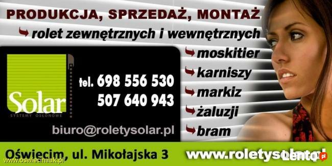 Moskitiery okienne i drzwiowe
